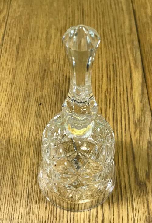 CRYSTAL TABLE BELL - Please read description.........