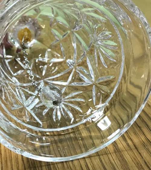 CRYSTAL TABLE BELL - Please read description.........