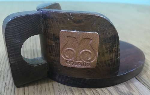 5 COASTERS in a HOLDER - CORK and WOOD - COASTER MOULDING -BAR ACCESSORIES!!!