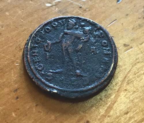 ROMAN COIN 305-11 A.D. EMPEROR GALERIUS MAXIMANUS SERDICA LONDON MINT? Cat. No. 3608