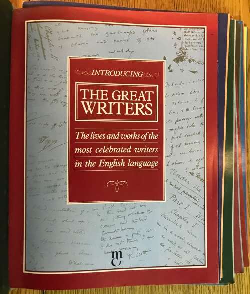 THE GREAT WRITERS SELECTION of MAGAZINES MARSHALL CAVENDISH COLLECTION 1 - 24 (21 Missing) + FOLDER