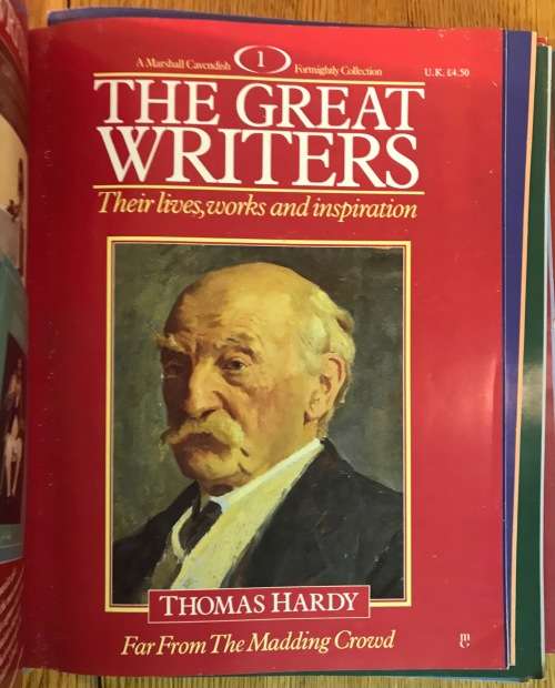 THE GREAT WRITERS SELECTION of MAGAZINES MARSHALL CAVENDISH COLLECTION 1 - 24 (21 Missing) + FOLDER