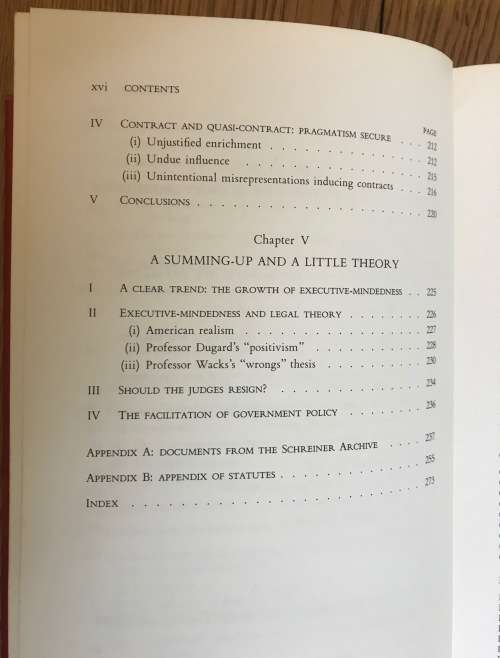 IN DANGER FOR THEIR TALENTS A Study of Appellate Division of Supreme Court of South Africa 1950-80