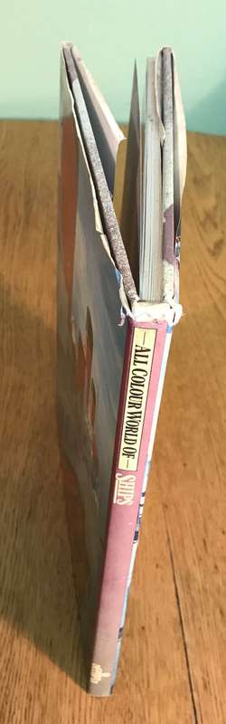 ALL COLOUR WORLD of SHIPS - JONATHAN RUTLAND - OCTOPUS BOOKS - 1978 1st Edition