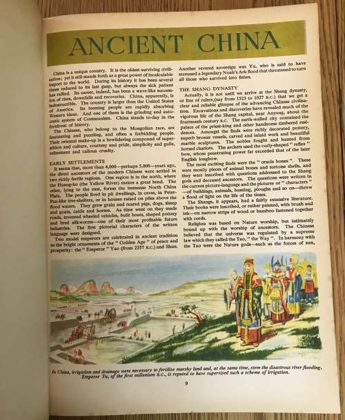 LIVING WORLD ENCYCLOPEDIAS HISTORY Text by GARETH H. BROWNING COLLINS 1975 125 Pages.