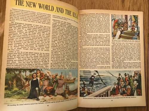 LIVING WORLD ENCYCLOPEDIAS HISTORY Text by GARETH H. BROWNING COLLINS 1975 125 Pages.