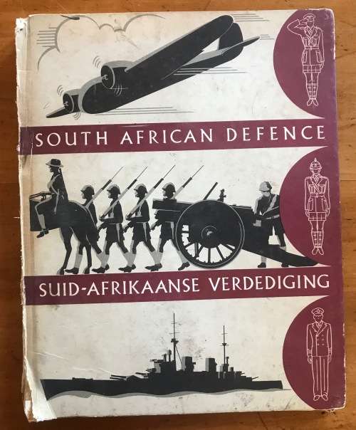 SOUTH AFRICAN DEFENCE SUID-AFRKAANSE VERDEDIGING Cigarette Cards Album Book UNITED TOBACCO SOLDIERS