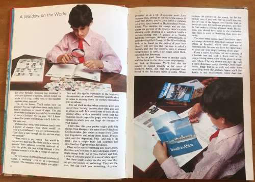 THE HAMLYN COLOUR BOOK of STAMP COLLECTING ANGUS P. ALLAN 1972 1st Edition