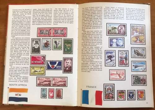 THE HAMLYN COLOUR BOOK of STAMP COLLECTING ANGUS P. ALLAN 1972 1st Edition