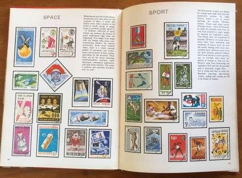 THE HAMLYN COLOUR BOOK of STAMP COLLECTING ANGUS P. ALLAN 1972 1st Edition