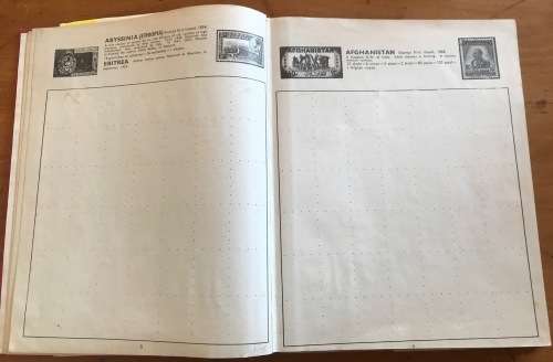 TRIUMPH STAMP ALBUM 21st EDITION G.F. RAPKIN LTD PEERLESS SERIES