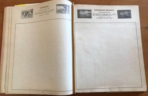 TRIUMPH STAMP ALBUM 21st EDITION G.F. RAPKIN LTD PEERLESS SERIES