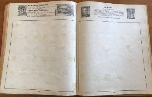 TRIUMPH STAMP ALBUM 21st EDITION G.F. RAPKIN LTD PEERLESS SERIES