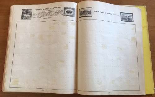 TRIUMPH STAMP ALBUM 21st EDITION G.F. RAPKIN LTD PEERLESS SERIES