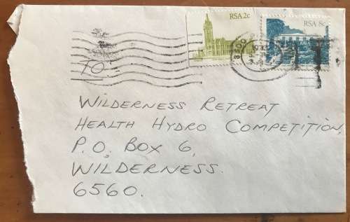RSA 3 x Letters - Transkei used in SA - Coil Proteas, Timber, Buildings, Christmas Stamp Fund.