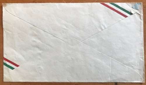 MEXICO to CANADA AIRMAIL LETTER 1975 MUSIC BUZON COLONIAL JUAN PABLOS