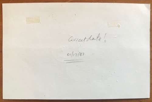 NATAL FLOOD DISASTER 1987 VLOEDRAMP CARD Westville Durban CDS 30.11.87 (Correct date 1.12.87)!!