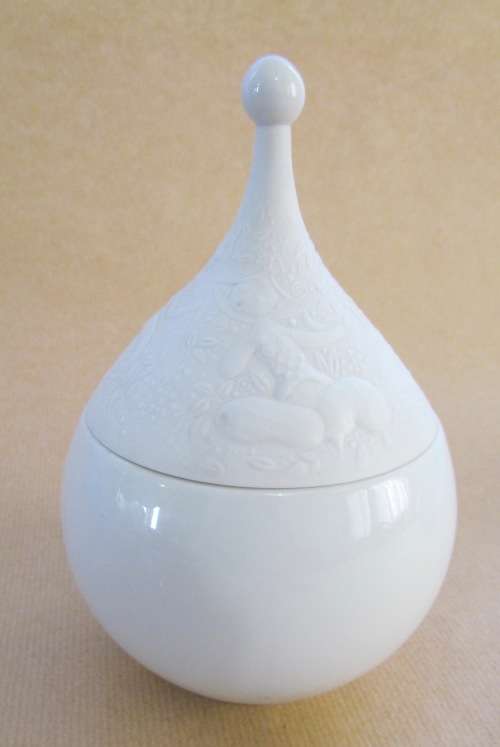 ROSENTHAL Bjorn Wiinblad Mozart Magic Flute WHITE Sarastro TUREEN & LID BON BON DISH GERMANY