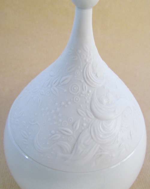 ROSENTHAL Bjorn Wiinblad Mozart Magic Flute WHITE Sarastro TUREEN & LID BON BON DISH GERMANY