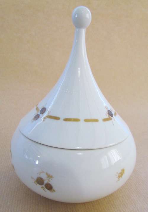 ROSENTHAL Bjorn Wiinblad QUATRE COULEURS TUREEN & LID/BON BON DISH STUNNING!!!! Germany.