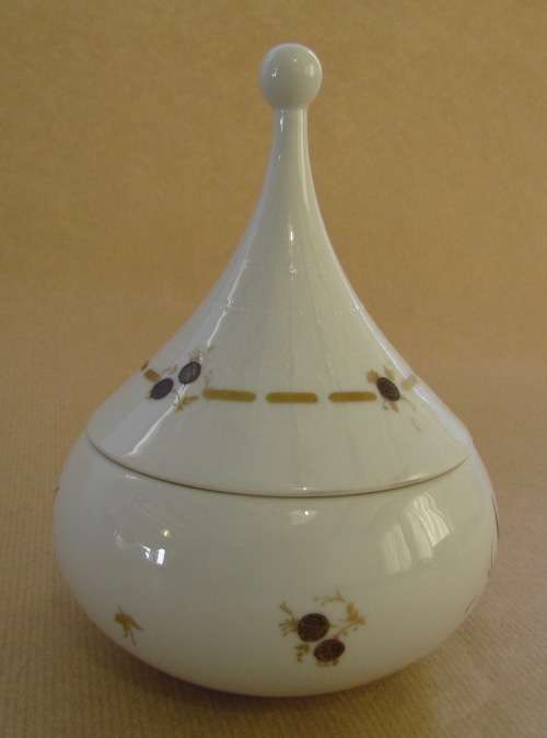 ROSENTHAL Bjorn Wiinblad QUATRE COULEURS TUREEN & LID/BON BON DISH STUNNING!!!! Germany.