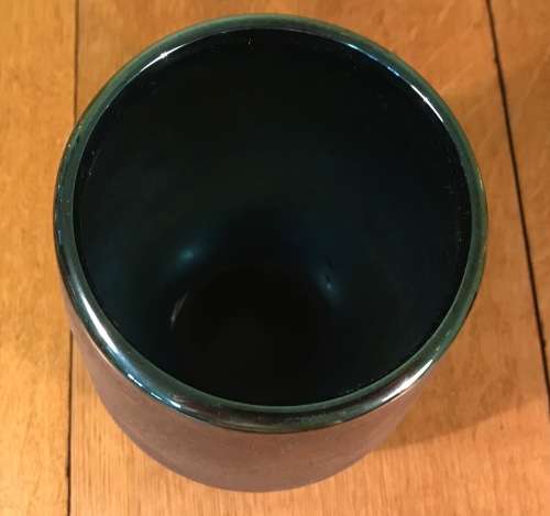 VASE  GLASS with applied decoration  for flowers  floral  green / blue / purple STUNNING with light!