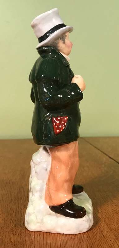 COAPLORT Mr. `CABBY` FIGURINE ENGLAND PORCELAIN