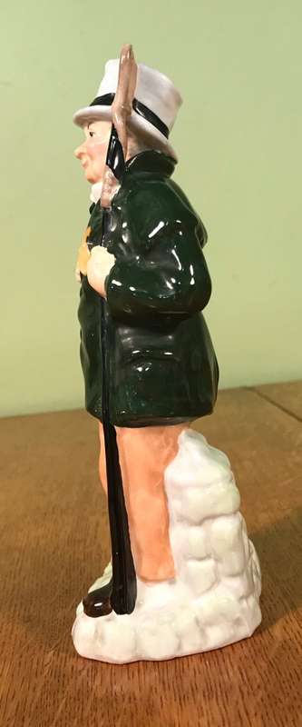 COAPLORT Mr. `CABBY` FIGURINE ENGLAND PORCELAIN