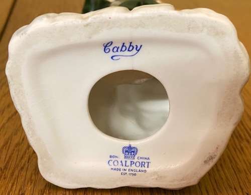COAPLORT Mr. `CABBY` FIGURINE ENGLAND PORCELAIN