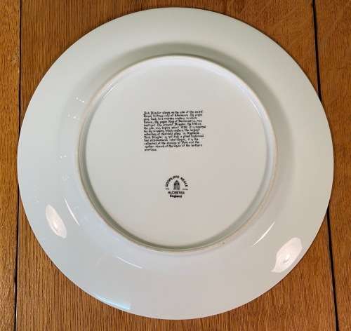 GOODLIFFE NEALE ALCESTER ENGLAND PLATE FINE CHINA `YORK MINSTER`
