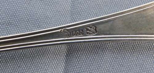 800 SOLID SILVER CUTLERY SERVICE GERMANY KARL KALTENBACH 193pc 1845-1924 9,484kg`s  VALUE +-R148000!