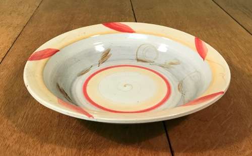 BOWL POTTERY SALAD SNACKS FRUIT NICE COLOURS!!!