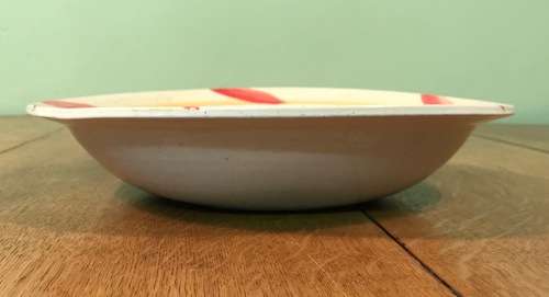 BOWL POTTERY SALAD SNACKS FRUIT NICE COLOURS!!!