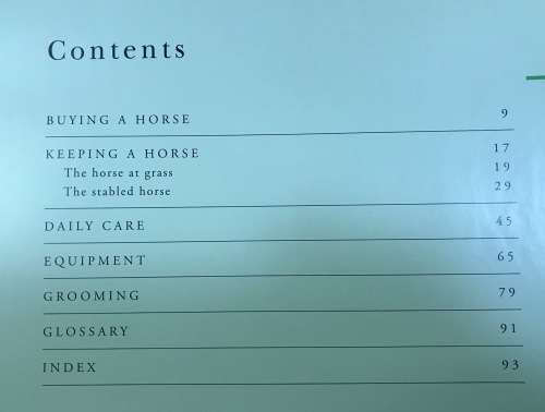 HORSE BOOK COMPLETE HORSE CARE (& PONIES) JUDITH DRAPER 2003 Comprehensive guide to looking after...