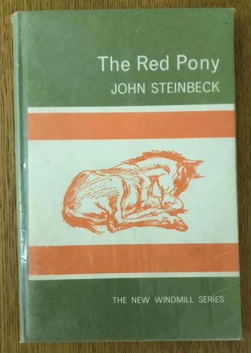 THE RED PONY JOHN STEINBECK Illustrated by Robert Hodgson 1970 Reprint Library Copy.