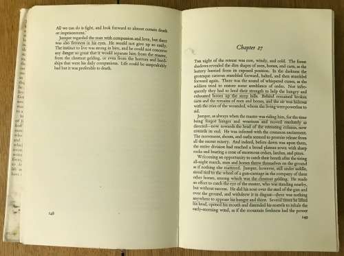 JUMPER NICHOLAS KALASHNIKOFF 1970 Life story of a Siberian colt who became a Russian cavalry horse.
