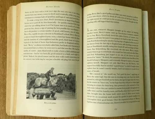 HORSE PEOPLE MICHAEL KORDA SCENES FROM THE RIDING LIFE 1st Edition 2004 Softvover.