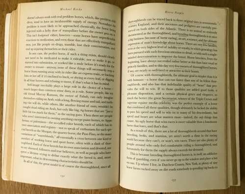 HORSE PEOPLE MICHAEL KORDA SCENES FROM THE RIDING LIFE 1st Edition 2004 Softvover.