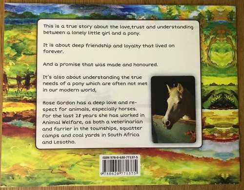 MERRIKIE A TRUE STORY ROSE GORDON 2017 SOFTCOVER SOUTH AFRICAN BOOK about a Pony & a Little Girl.