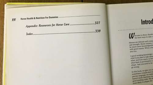 HORSE HEALTH & NUTRITION for DUMMIES AUDREY PAVAI KATE GENTRY-RUNNING SOFTCOVER