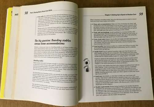HORSE HEALTH & NUTRITION for DUMMIES AUDREY PAVAI KATE GENTRY-RUNNING SOFTCOVER