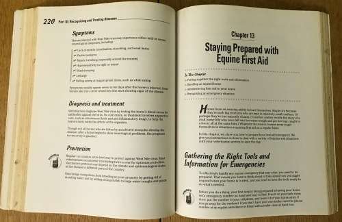 HORSE HEALTH & NUTRITION for DUMMIES AUDREY PAVAI KATE GENTRY-RUNNING SOFTCOVER