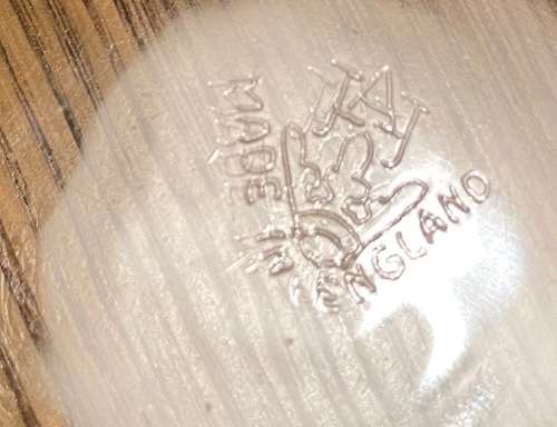 PYREX COOKWARE DISH / BOWL ABSTRACT PATTERN 1969 ENGLAND JAJ - JAMES A. JOBLING CASSEROLE BAKING.