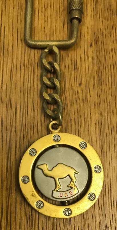 KEYRINGS x 2 - UAE + CAMEL centre ring - RIO BRASIL - KEY RINGS - YACHT - Christ the Redeemer STATUE