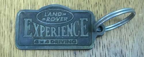 KEYRING x 1 - LAND-ROVER EXPERIENCE 4X4 DRIVING - NDUBAZI ADVENTURES - KEY RING