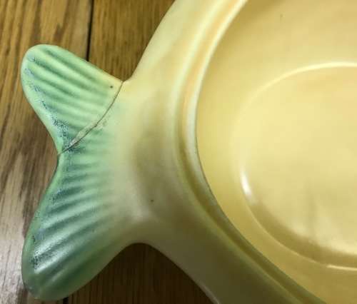 FISH SHAPED SERVING TUREEN - DISH - BOWL with lid!!! SHORTER & SON - Stoke-onTrent ENGLAND- Read...