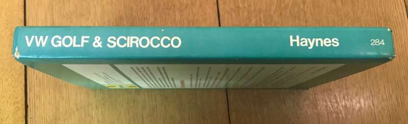 VW GOLF & SCIROCCO OWNERS WORKSHOP MANUAL 1974-78- Author HAYNES & KINCHIN - HAYNES Publishing