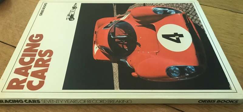 RACING CARS 70 YEARS of Record Breaking ORBIS BOOKS 1971 - Formula 1 etc SCARCE EDITION!!!!