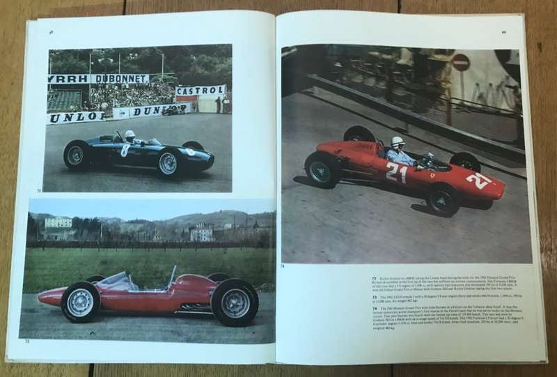 RACING CARS 70 YEARS of Record Breaking ORBIS BOOKS 1971 - Formula 1 etc SCARCE EDITION!!!!