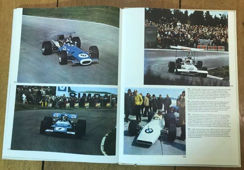 RACING CARS 70 YEARS of Record Breaking ORBIS BOOKS 1971 - Formula 1 etc SCARCE EDITION!!!!